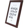 Deknudt MDF-Holzrahmen S44C dunkelbraun 40x60 cm