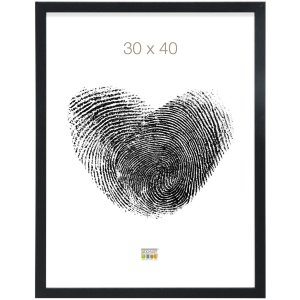 Deknudt MDF Holzrahmen S44C 40x50 cm schwarz