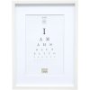 Deknudt Holzrahmen S40A weiß 13x18 cm mit Passepartout 10x15 cm