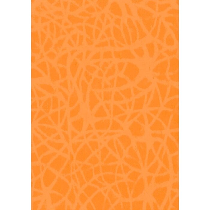 Artebene Papierbogen Handmade Loops orange 70x100 cm 80g Bastelpapier