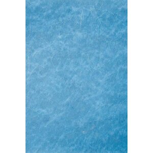 Artebene Papierbogen 70x100 cm Vlies Silberfäden blau