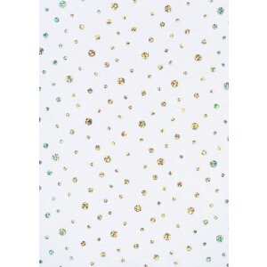 Artebene Papierbogen 50x70 cm Dots Vlies weiß...