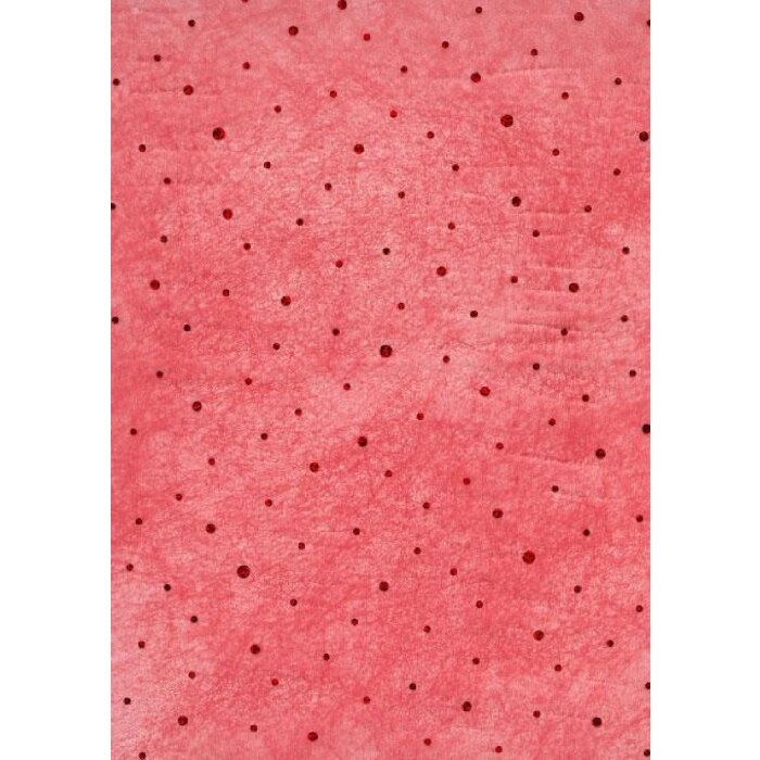Artebene Papierbogen 50x70 cm Dots Vlies Rot