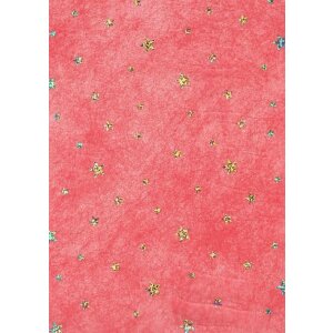 Artebene Papierbogen 50x70 cm Stern Vlies rot 80g...