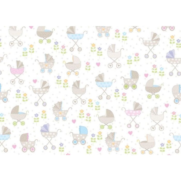 Artebene Бумажный лист 50x70 см "Детская коляска" для творчества