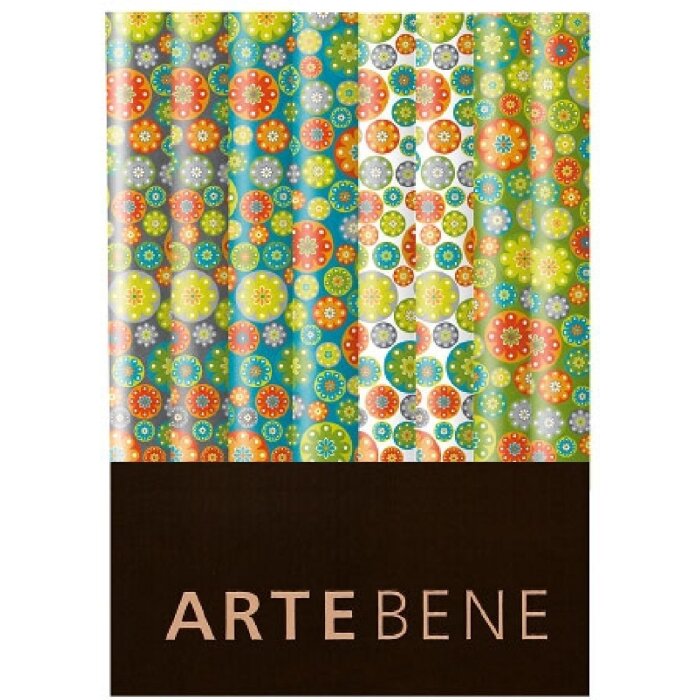 Artebene Подарочная бумага Мандала Цветок 70x200 см рулон
