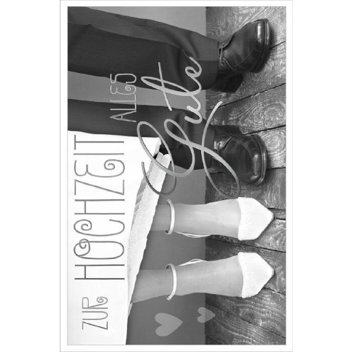 ARTEBENE Открытка свадебная для молодоженов с конвертом