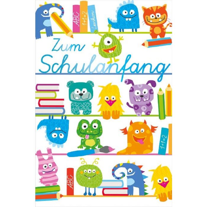 ARTEBENE Karte Schulanfang Kids mit Umschlag