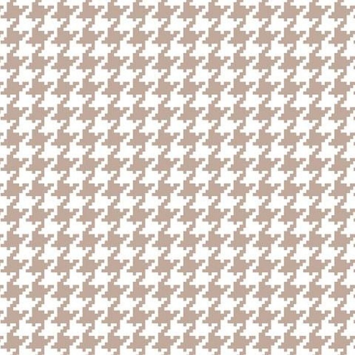 Бумажные салфетки 33x33 см Pepita taupe