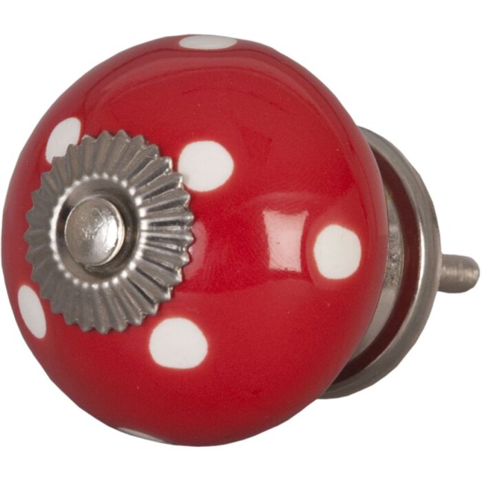 Punkte rot weiß (62326)