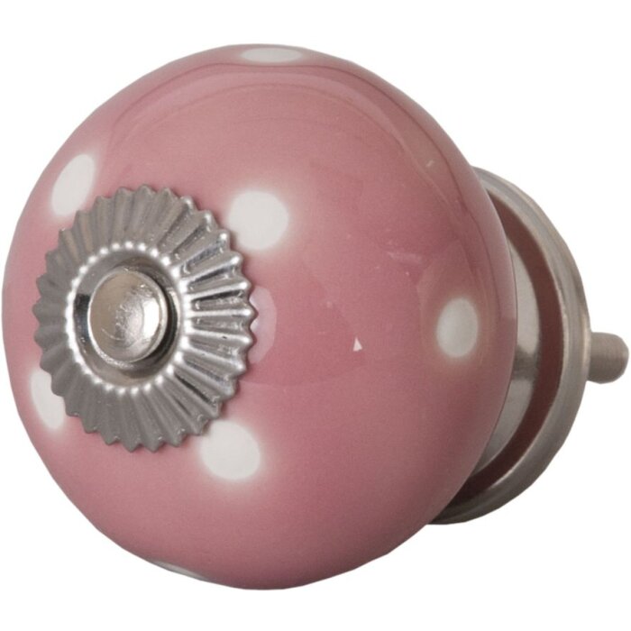 Точки розово-белые (62325)