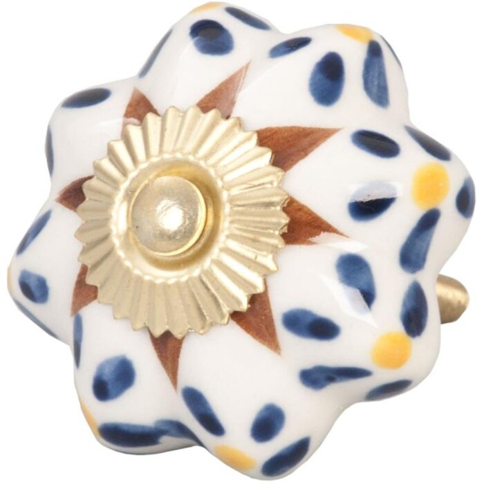 Декор сине-коричневый (61854)