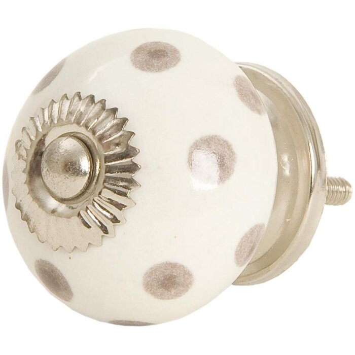 Дотс натуральный белый (61013)