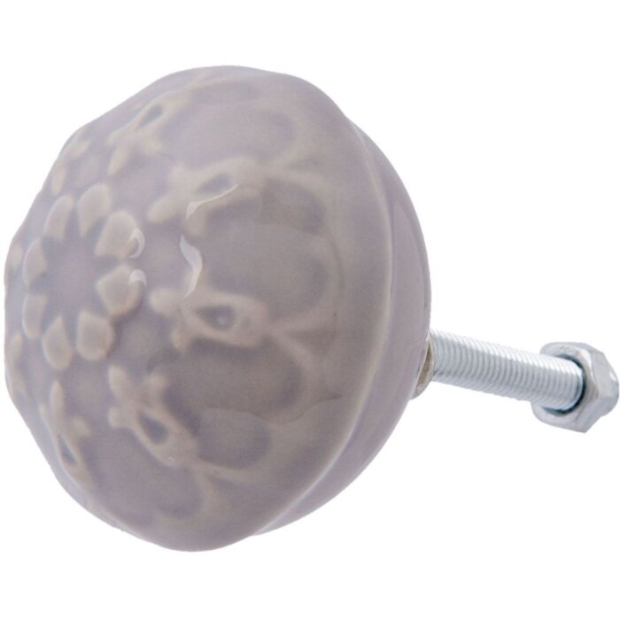 Цветочный серый (63818)